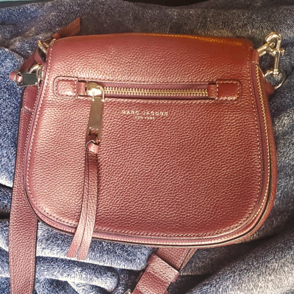 Burgundy Marc Jacobs Bag
